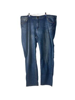 Avenue Jeans Womens Jeans Blue Denim Size 22  Straight Leg Mid Rise